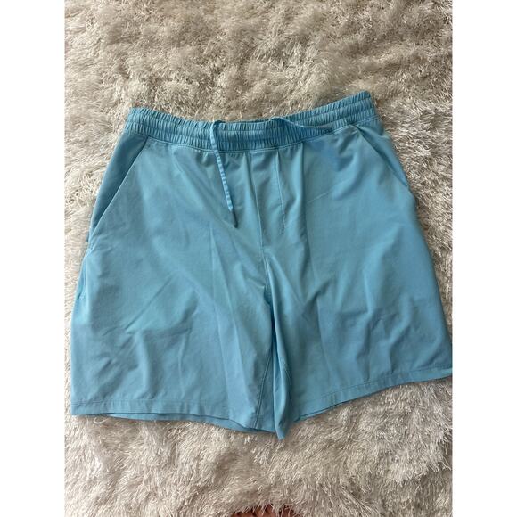 Lululemon Pace Breaker Shorts 7" Lined Breeze Light Blue - Picture 5 of 7